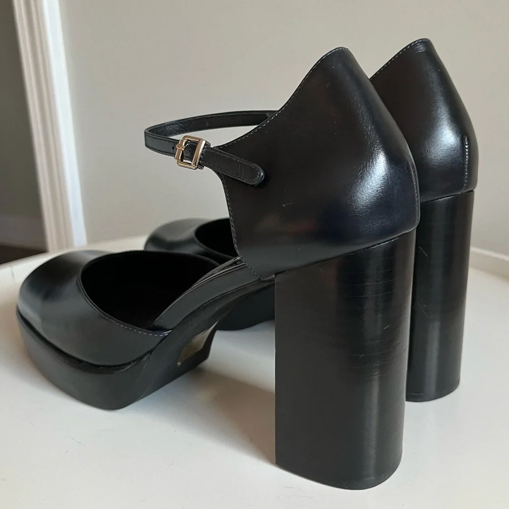 NEW Jeffrey Campbell Star-Man Platform Black Size 11 Goth